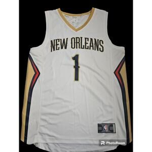 New Orleans Pelicans ZION WILLIAMSON‎ White #1 Jersey Adult Medium